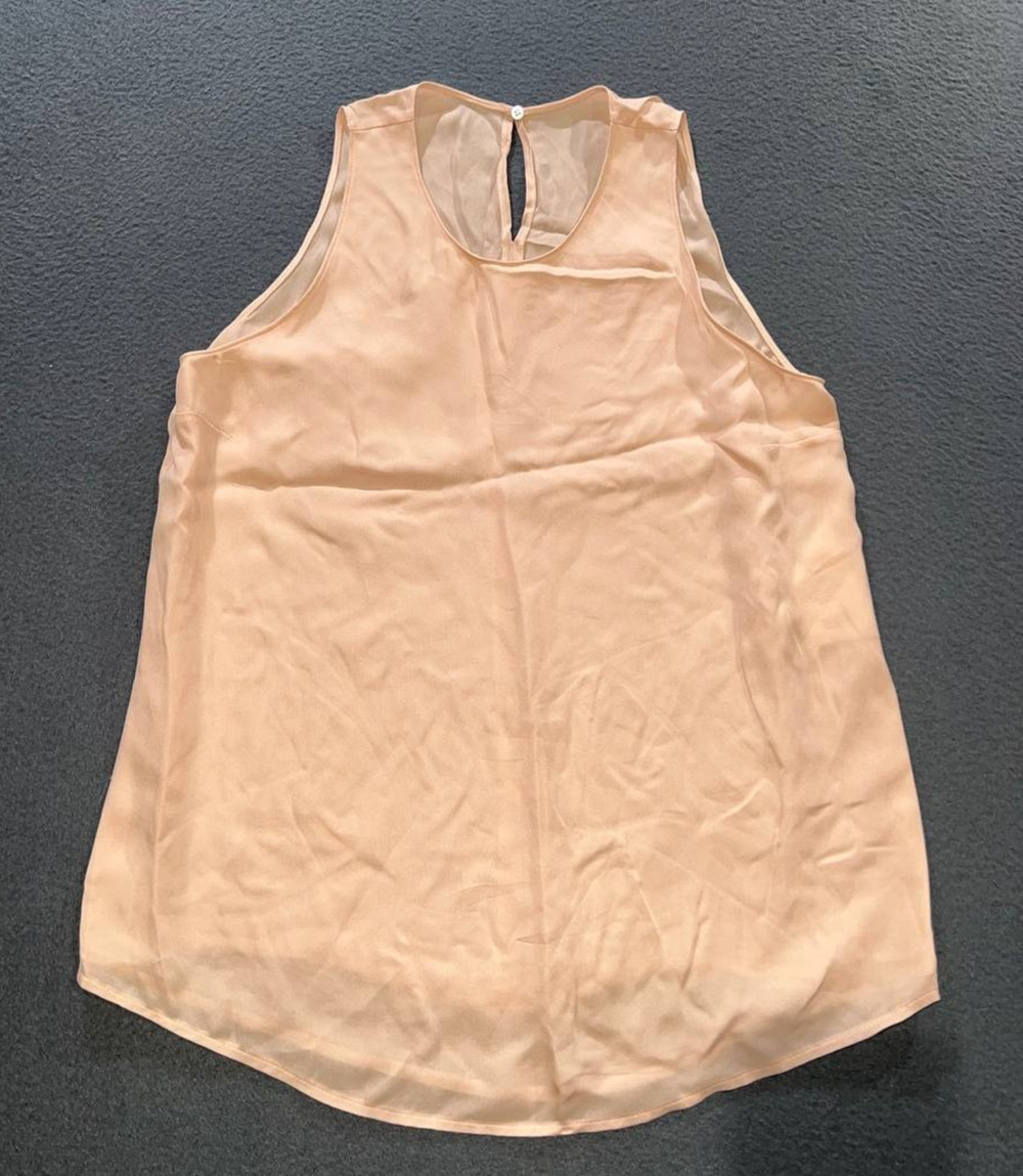 Longchamp 100% Silk Blouse Women Size 36 Top A010922